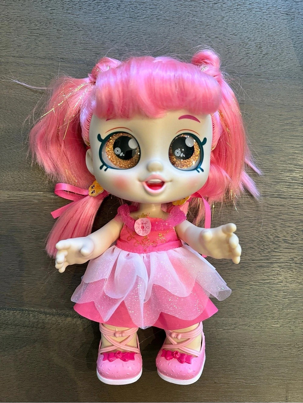 Kindi Kids Dress Up Friends Donatina Doll Donatina Pink Doll - like new